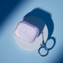 AirPods Pro 3 laadimiskarbiümbris Bizon , lilla/läbipaistev