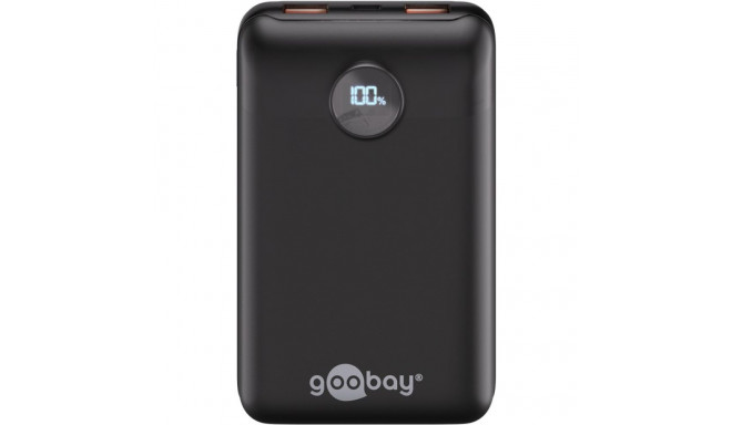 Akupank: USB-C (PD), 2xUSB-A, 20.000mAh, 22.5W, must, compact, Li-Po
