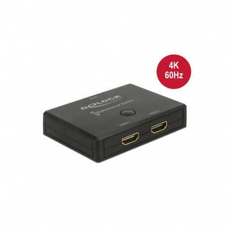 HDMI switch 2 sisse / 1 välja või 1 sisse / 2 välja, bidirectional, 3840x2160@60Hz