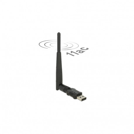 USB 2.0 Dual Band WLAN ac/a/b/g/n Stick 433 Mbps with external Antenna
