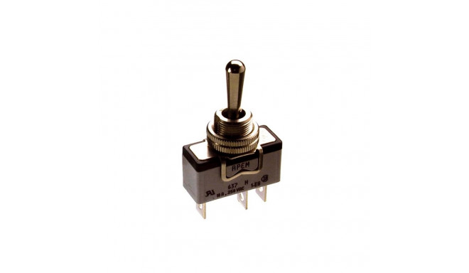 Toggle Switch 1 pole, ON-OFF, Solder lug