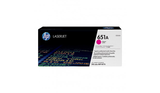 HP Toner651A magenta LJ Enterprise 700 värviline MFP M775 seeria