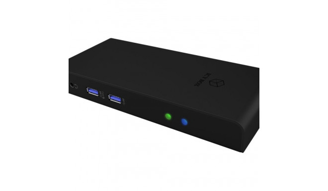 ICY BOX IB-DK2251AC mitme dokkimisjaam sülearvutitele ja arvutitele
