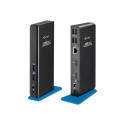 I-TEC USB 3.0/USB-C kahe HDMI dokkimisjaam 2x HDMI 1x GLAN 2x USB 3.0 4x USB 2.0 1x audio 1x mikrofo