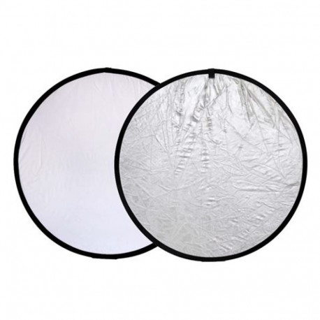 Falcon Eyes Reflector CFR-42S Silver/White 107 cm