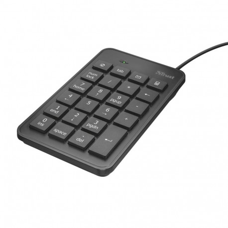 Trust USB numbriklaviatuur Xalas TAB-klahviga