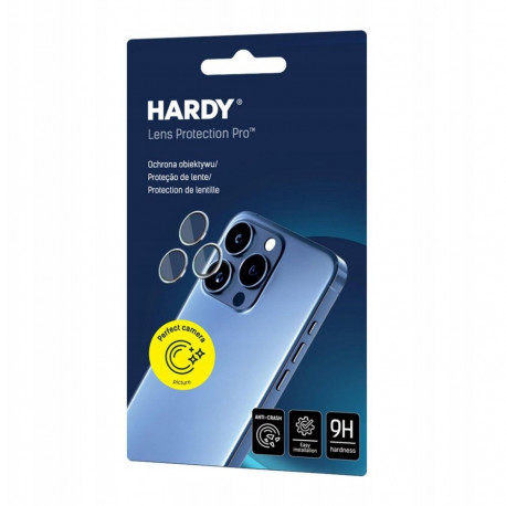 3MK kaameraklaasi kaitse HARDY Lens Protection Pro Apple iPhone 17, must