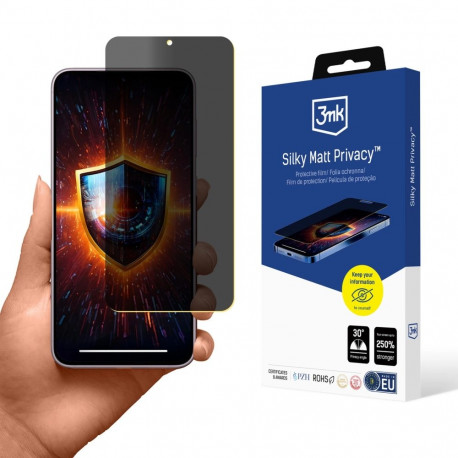 3mk ekraanikaitse Samsung Galaxy S24+ Silky Matt Privacy