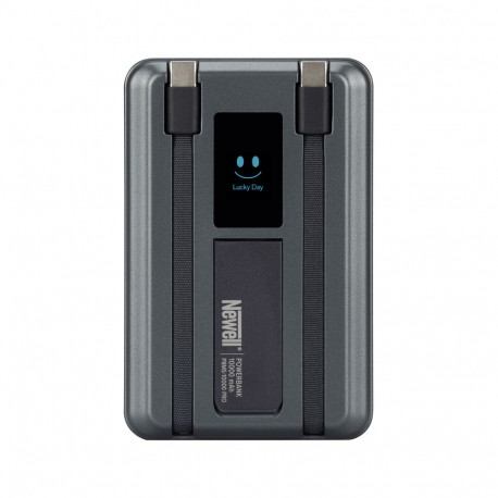 Power Bank - Newell MS-10000 Pro MagSafe 10000 mAh 2x USB-C(Grey)