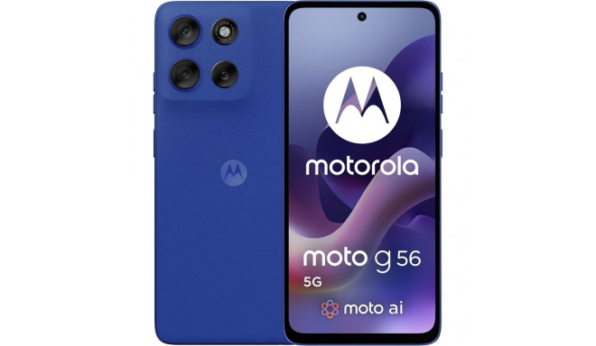 Mobile Phone - Motorola Moto g56 5G 8GB RAM 256GB Storage 50MP Camera Dazzling Blue