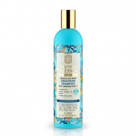 NATURA SIBERICA OBLEPIKHA SHAMPOO HIDROLATO CABELLO DEBIL 400ML