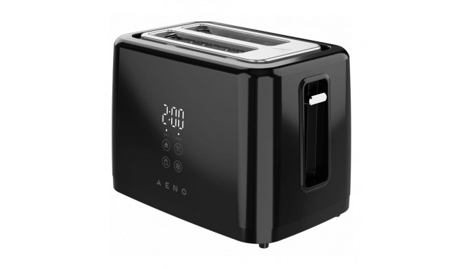 Electric Toaster, black, 220-240V, 50-60Hz, 780-930W, 2 slots, 3 modes, 7 browning levels