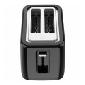 Electric Toaster, black, 220-240V, 50-60Hz, 780-930W, 2 slots, 3 modes, 7 browning levels