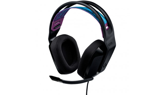 LOGITECH G335 Wired Gaming Headset - BLACK - 3.5 MM
