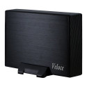 Drive Cabinet INTER-TECH Veloce (3.5" HDD, SATA/SATA II, USB3.0) Black