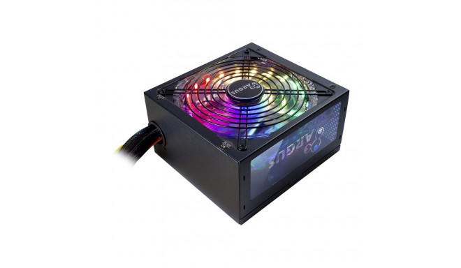 Power Supply INTER-TECH Argus RGB, 80PLUS Bronze, 700W, Retail, 1x140 Fan, 1x20+4Pin, 4+4Pin, 2xPCI-