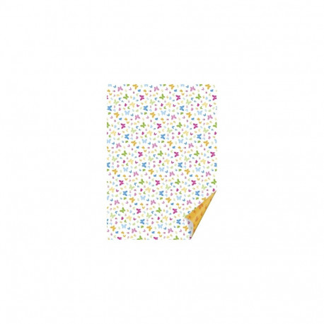 Käsitöökartong 50x70cm 300g Liblikad, Heyda