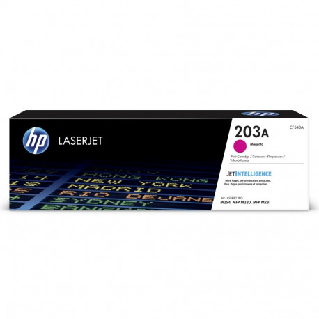 HP toner CF543A 203A 1300pg Color LaserJet Pro M254 MFP M280/M281, magenta