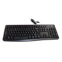 Logitech klaviatuur K120 EST, must