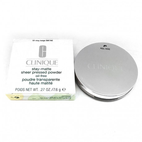 Kompaktpuudrid Stay Matte Clinique - 02 - stay neutral 7,6 g