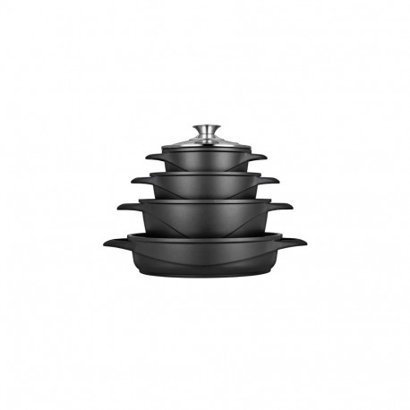 Smile MGK-17 Pot set with lids 4pcs
