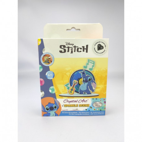 DISNEY STITCH Crystal Art 3D teemantpilt Muusik Stitch