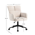 Task chair LORENA white