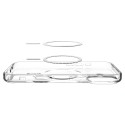 SPIGEN case ULTRA HYBRID MAG compatible with MagSafe for IPHONE 17 clear graphite
