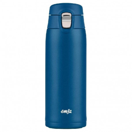 TRAVEL MUG light Thermobecher (dunkelblau, 0,4 Liter, Flip-Deckel)