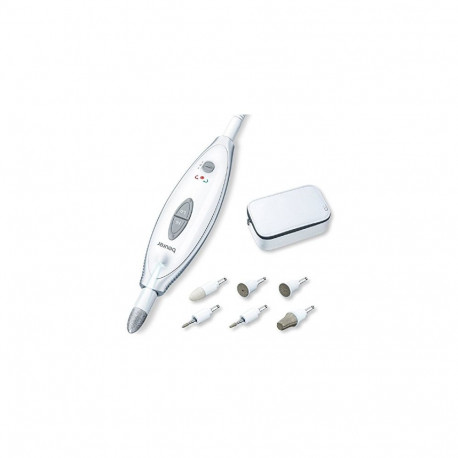 Beurer manicure & pedicure set MP 41, white/grey