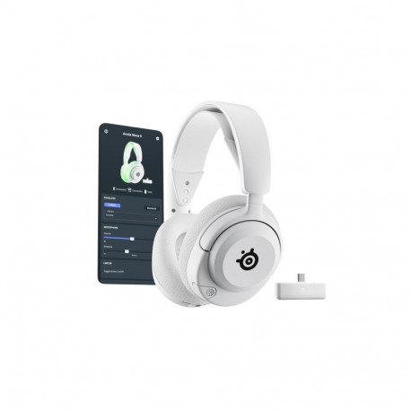 SteelSeries peakomplekt Arctis Nova 5X kõrvapealne, valge
