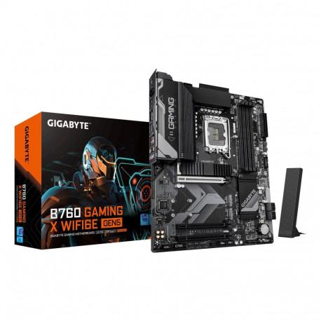 GIGABYTE B760 GAMING X WIFI6E GEN5 Motherboard - Supports 14th Gen. Intel Core CPUs, 8+1+1 phases VR