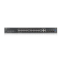 Zyxel GS2220-28-EU0101F network switch Managed L2 Gigabit Ethernet (10/100/1000) Black