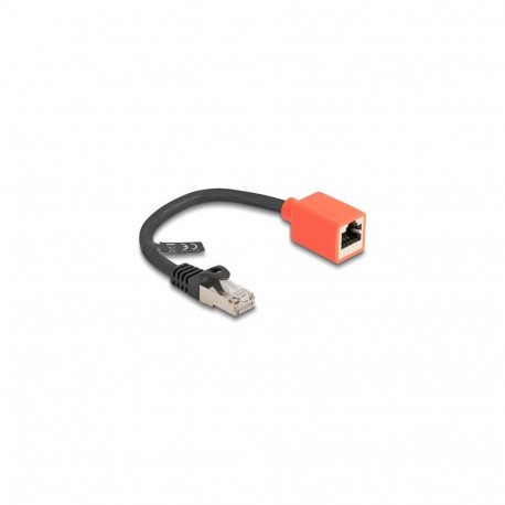 DeLOCK RJ45 Device Protection Adapter Cat.6A S/FTP 20 cm (Break Away Adapter)