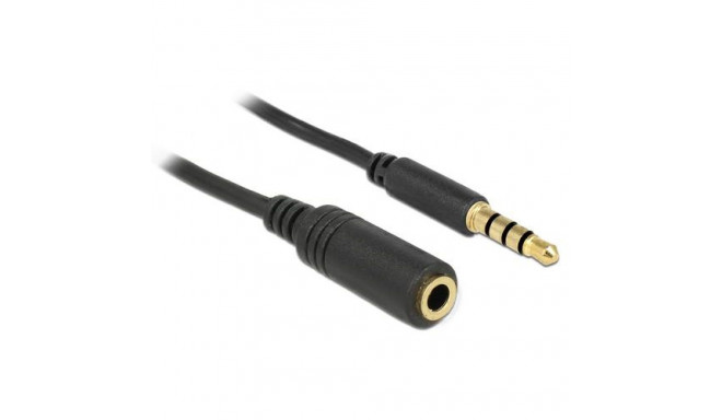 DeLOCK 84716 audio cable 0.5 m 3.5mm Black