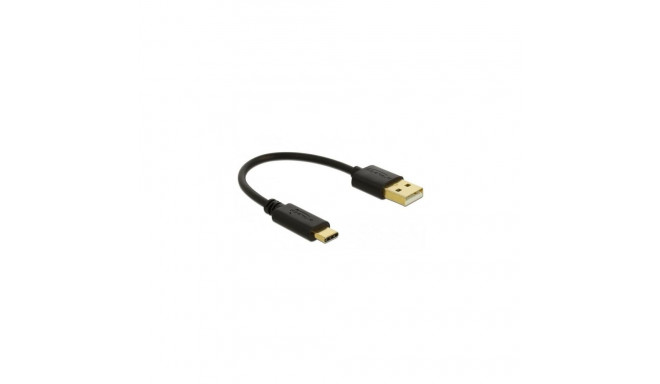 DeLOCK USB Charging Cable Type-A to USB Type-C™ 15 cm