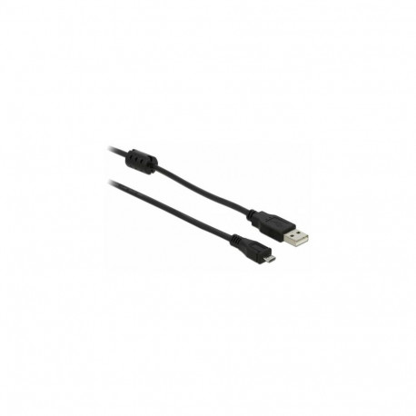 DeLOCK 82335 USB cable USB 2.0 2 m USB A Micro-USB B Black