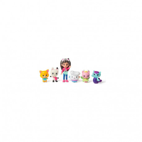Gabby's Dollhouse : The Movie, Cat-venture Crew Pack, 11-Piece Toy Figure Set with Accessor