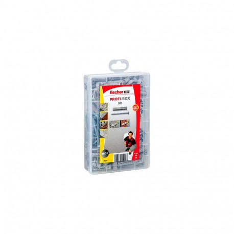 Fischer 518525 screw anchor / wall plug 160 pc(s) Screw &amp; wall plug kit