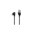 Lindy 1m USB 2.0 Type A to Right-Angled USB-C Cable