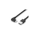Lindy 1m USB 2.0 Type A to Right-Angled USB-C Cable
