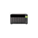 QNAP TL-D800C storage drive enclosure HDD/SSD enclosure Black, Grey 2.5/3.5"