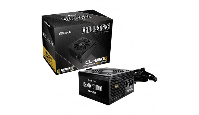"850W ASRock Challenger Series CL-850G 850W ATX 80+ Gold black retail"