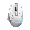 "LOGITECH G G502 X PLUS Mouse optical wireless 2.4 GHz USB LOGITECH LIGHTSPEED receiver white"