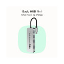 HUB USB-C Basic USB-C do 4x USB-A 3.0