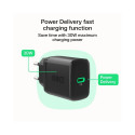 USB wall cha rger 30W 1x USB-C BLACK