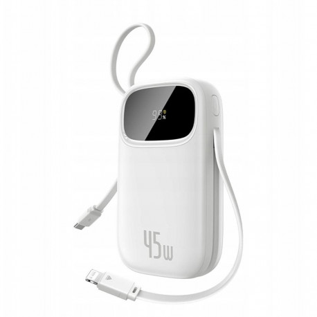 Baseus EnerFill FC31 20000 mAh 45W USB-C + Lightning biały