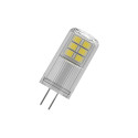 Osram LED PIN 12V läbipaistev 28 mittehämardatav G4 2.2 W soe valge