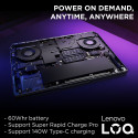 Lenovo LOQ 15IAX9 luna hall 15,6" IPS FHD 1920 x 1080 matt Intel Core i5 i5-12450HX 24 GB SO-DIMM DD