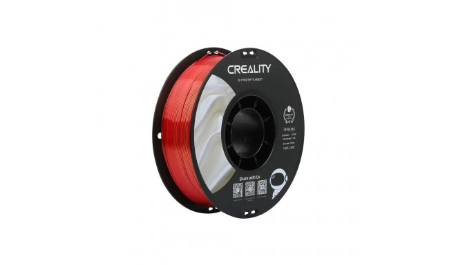 Creality CR-PLA Silk filament 3D-printerite jaoks, 1.75 mm, punane kuld